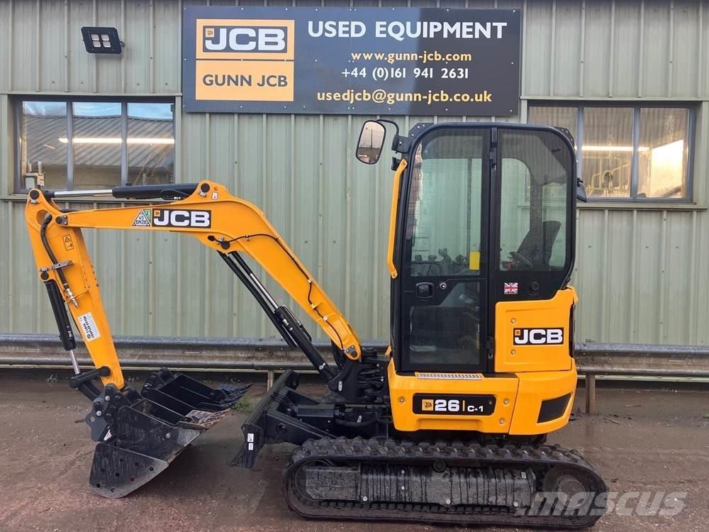JCB 26C-1 Minigravemaskiner