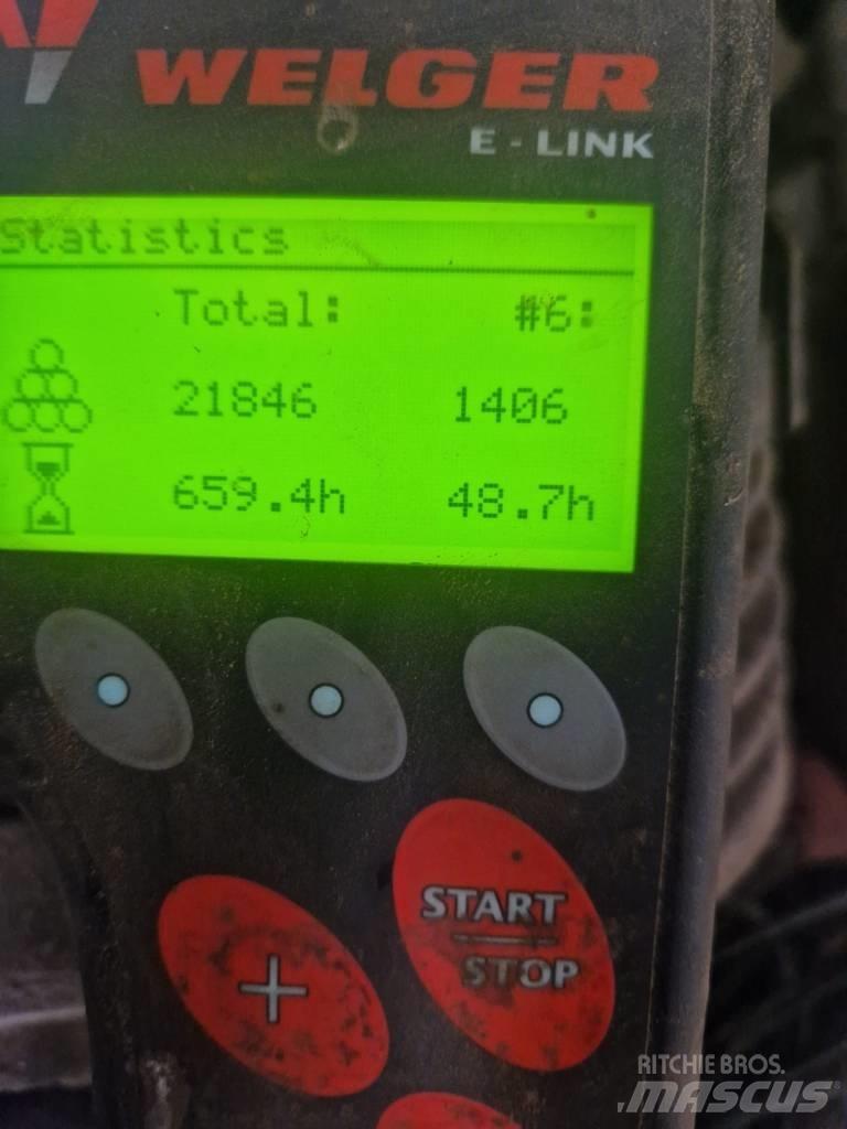 Welger D6060 Pressere til firkantede baller