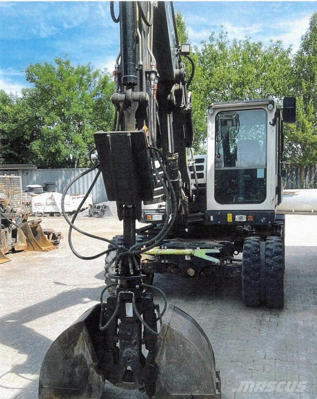 Terex TW 85 Gravemaskiner på hjul