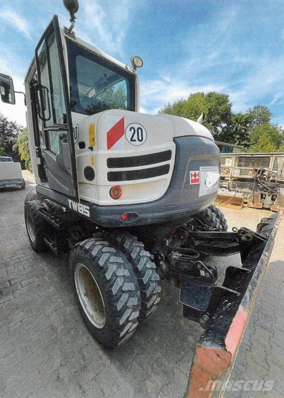 Terex TW 85 Gravemaskiner på hjul
