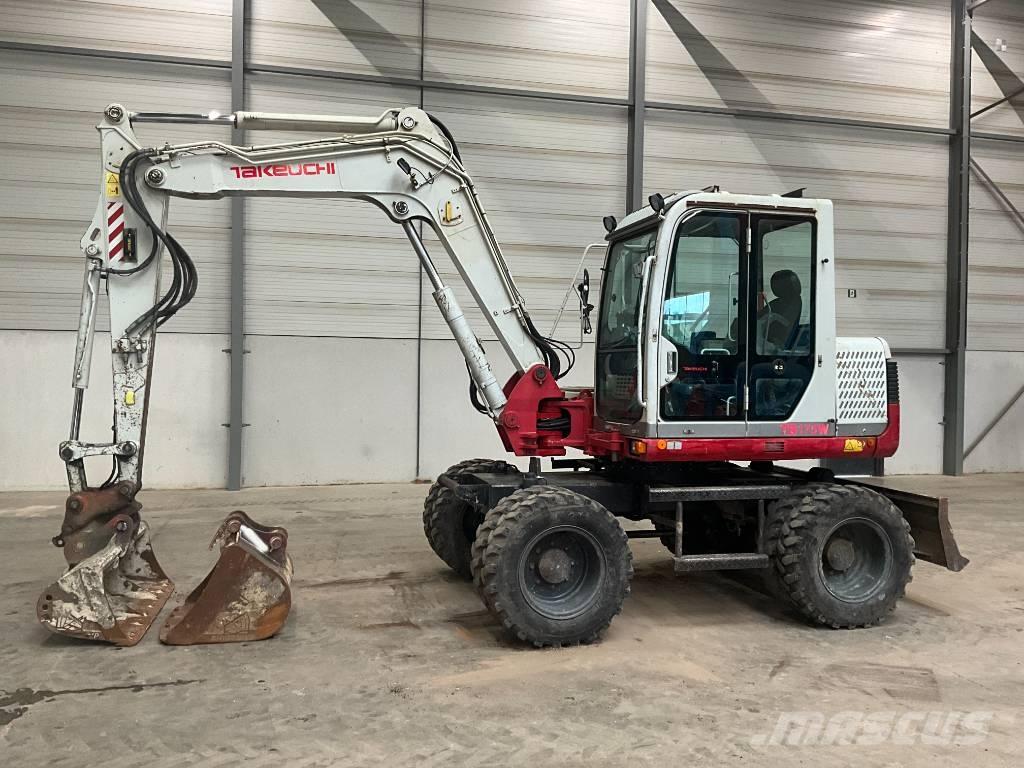 Takeuchi TB 175 W Gravemaskiner på hjul