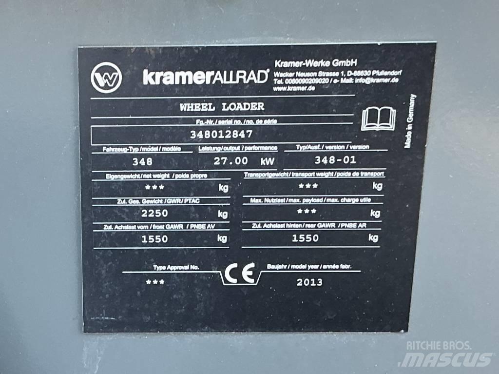 Kramer 350 Minilæsser - knækstyret