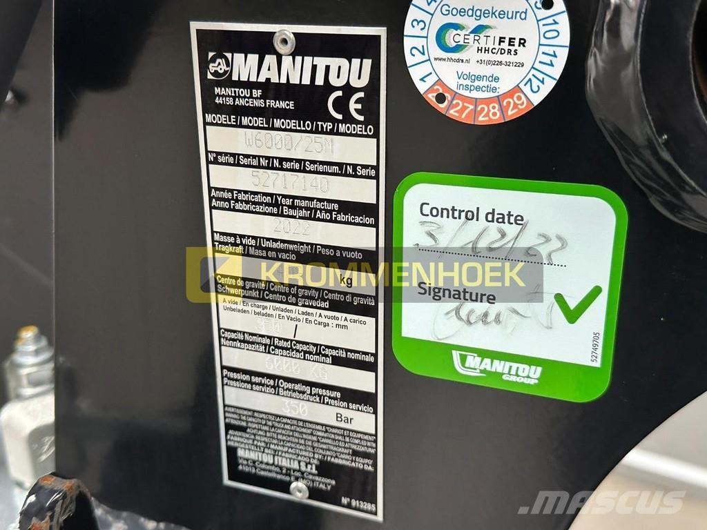 Manitou W6000 Teleskoplæssere