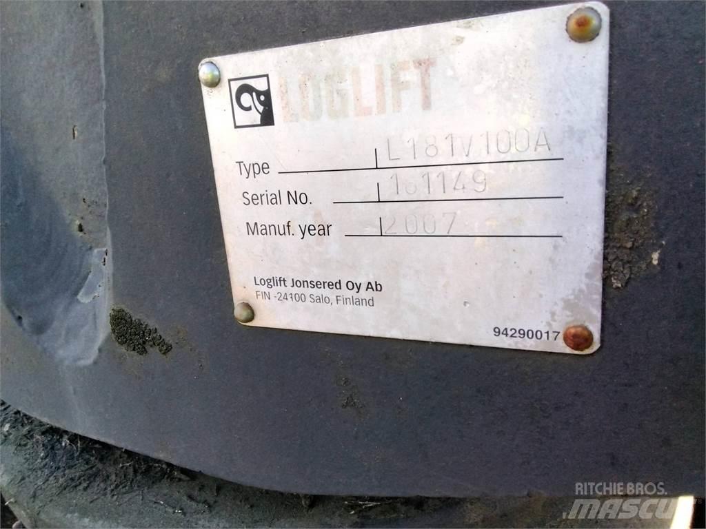 Loglift L181V Kraner til skovningsmaskine