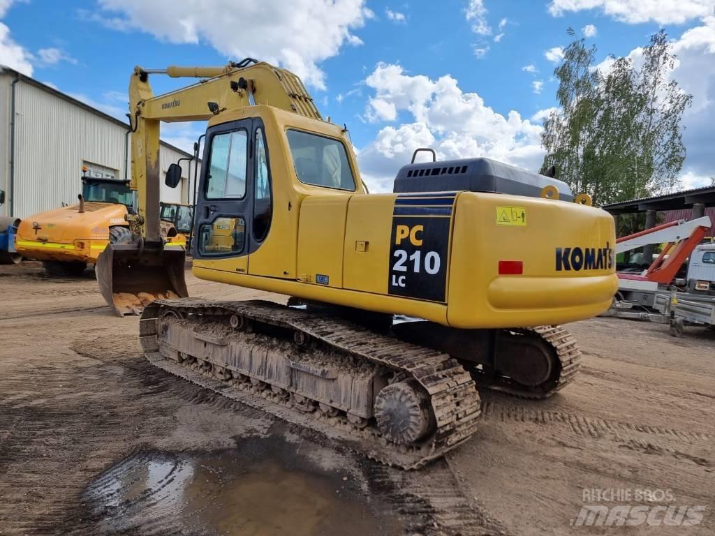 Komatsu PC 210-6 Gravemaskiner på larvebånd