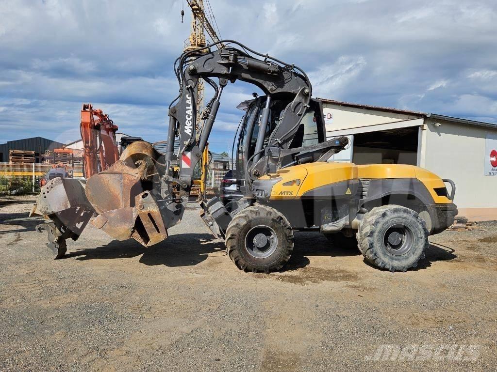 Mecalac 12 MTX Gravemaskiner på hjul