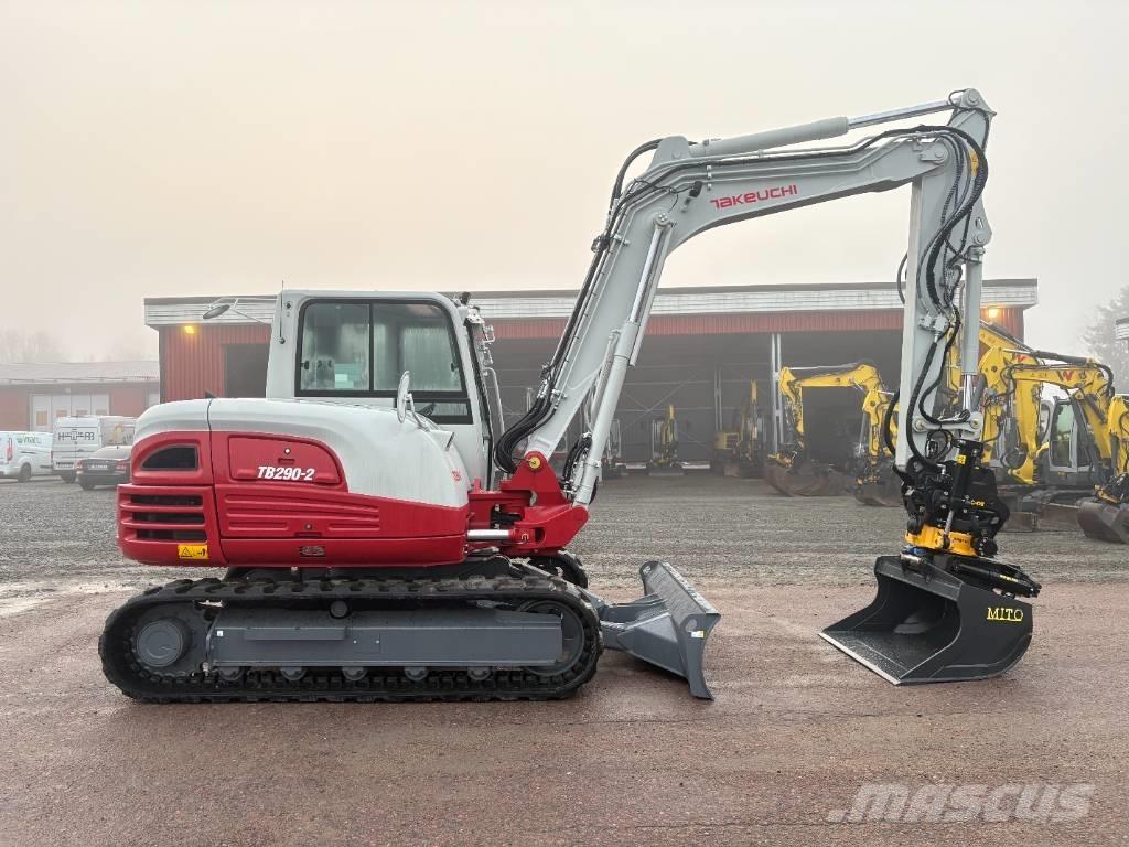 Takeuchi TB290 Midi-gravemaskiner 7t - 12t
