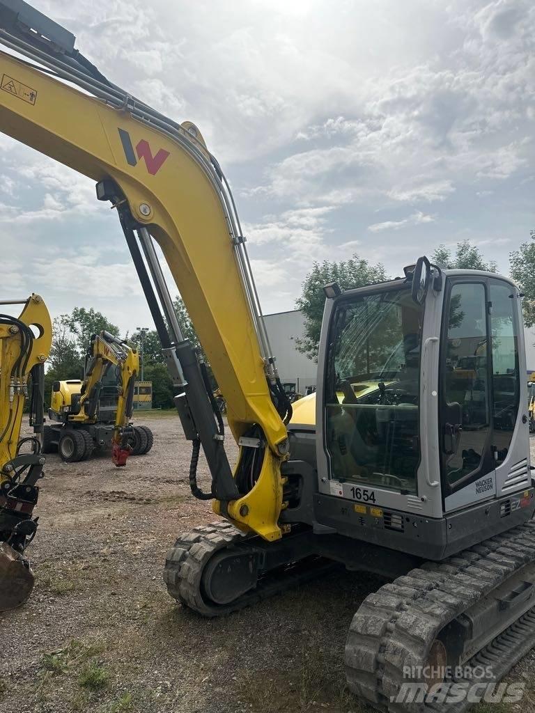 Wacker Neuson EZ80 Gravemaskiner på larvebånd
