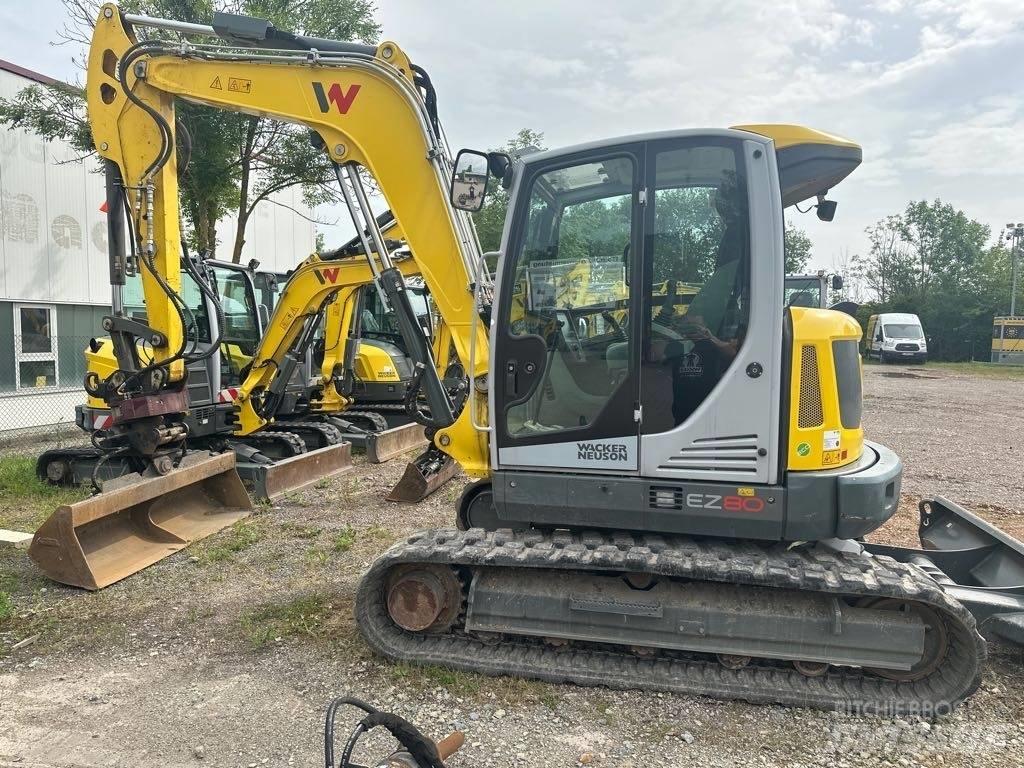 Wacker Neuson EZ80 Gravemaskiner på larvebånd