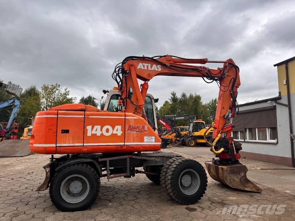 Atlas 1404 Gravemaskiner på hjul