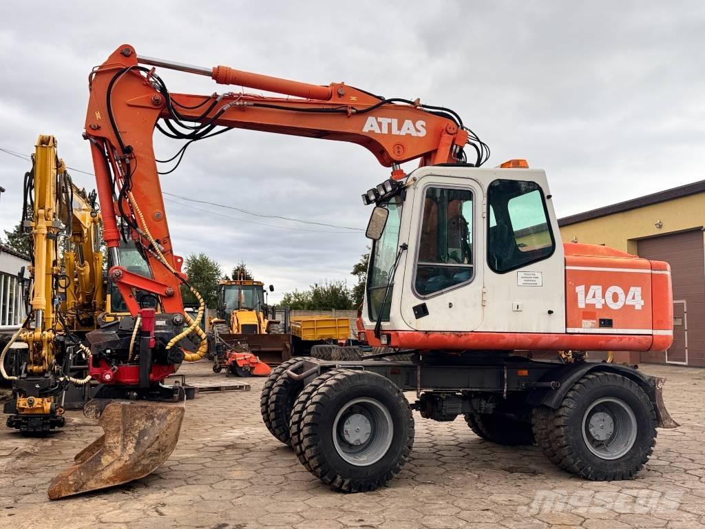 Atlas 1404 Gravemaskiner på hjul