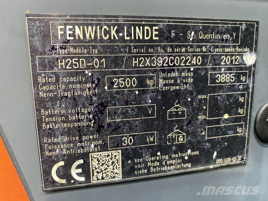 Linde H25D-01 Gaffeltrucks - andre