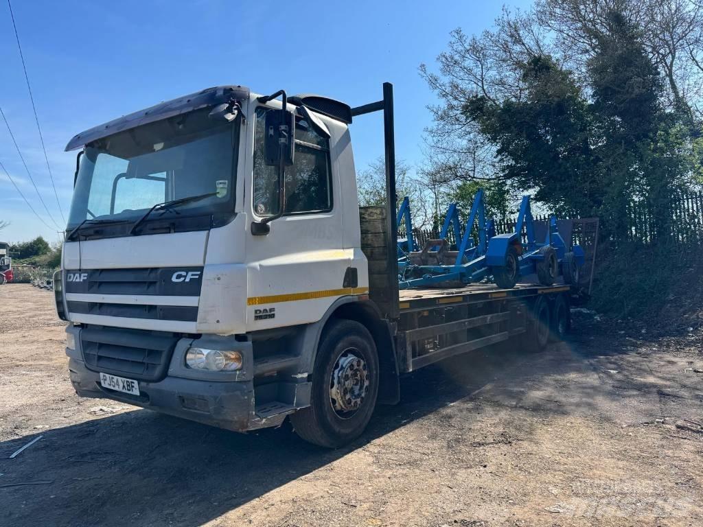 DAF DAF FAS CF75.310 Flatbed lastbiler med spil