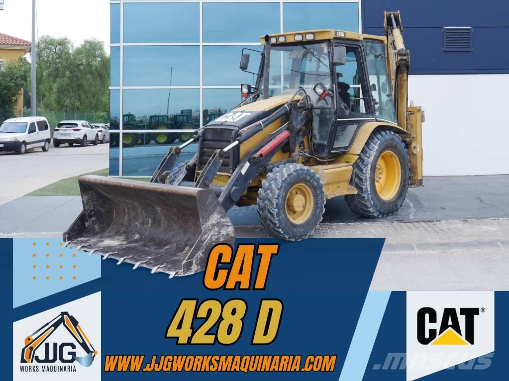 CAT 428 D Rendegravere