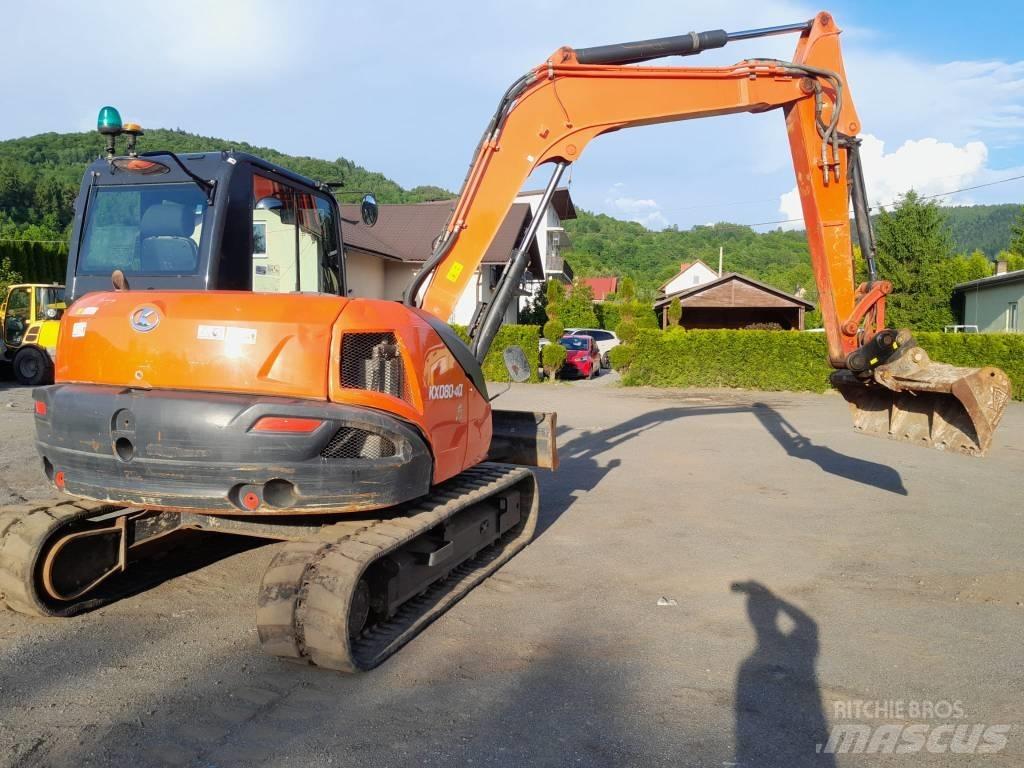 Kubota KX 080-4 Midi-gravemaskiner 7t - 12t