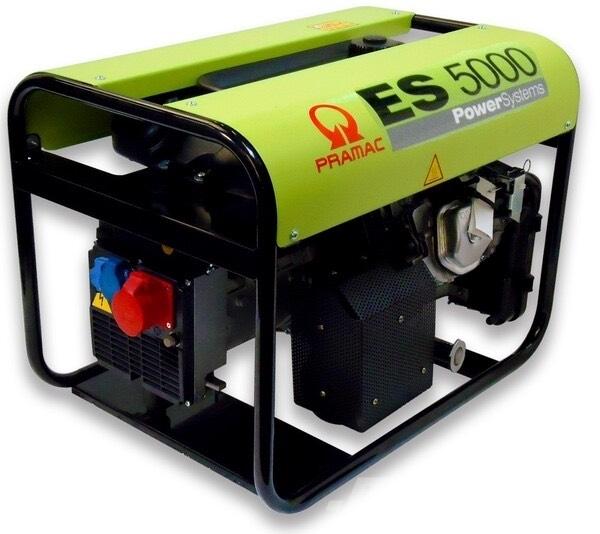 Pramac ES 5000 Benzingeneratorer