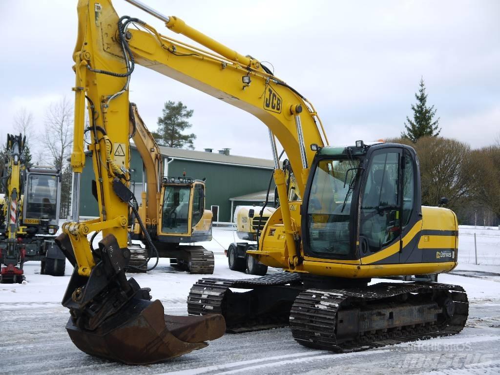 JCB JS 145 Gravemaskiner på larvebånd