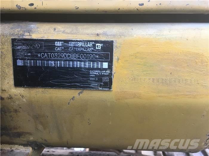 CAT 329 D Gravemaskiner på larvebånd