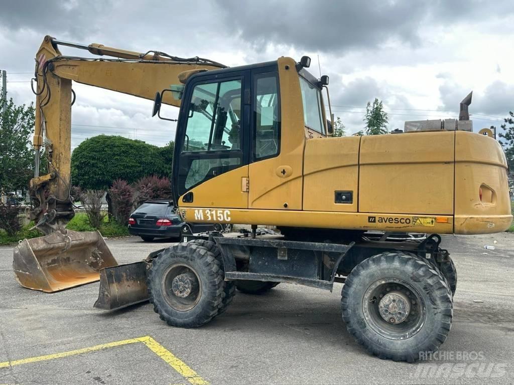 CAT 315 C Gravemaskiner på hjul