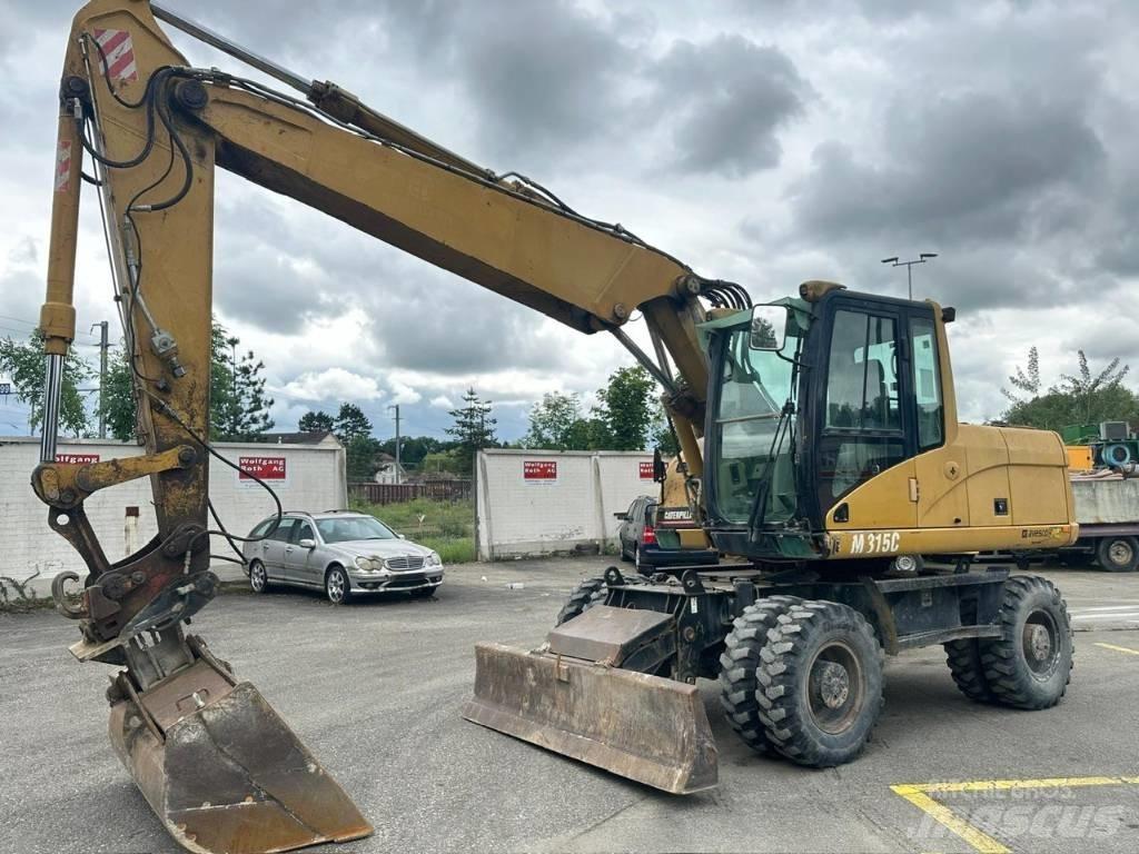 CAT 315 C Gravemaskiner på hjul