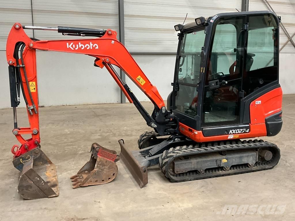Kubota KX 027-4 HI Minigravemaskiner