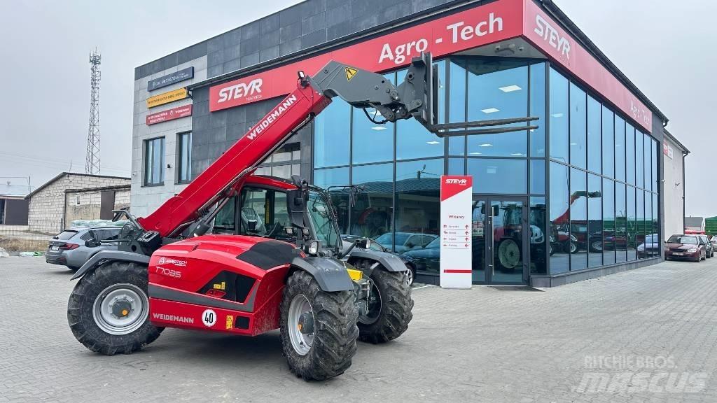 Weidemann T 7035 Teleskoplæssere til landbrug