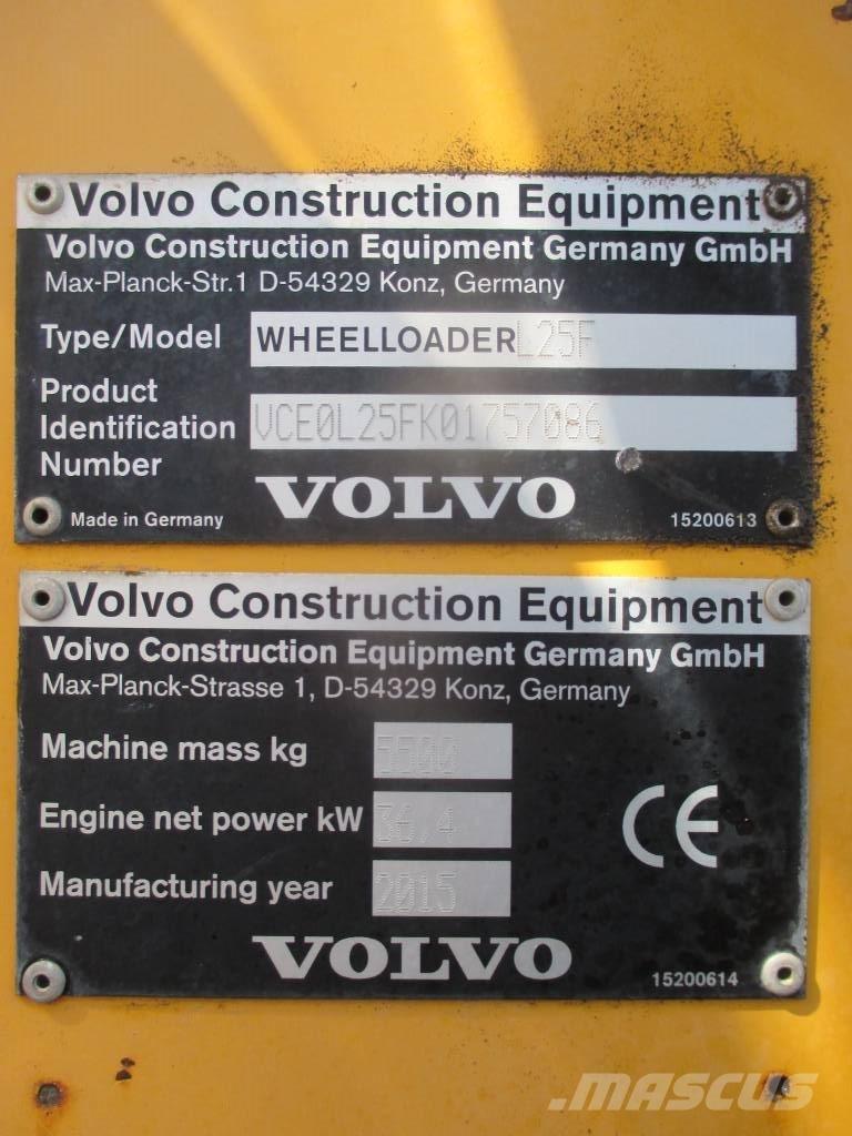 Volvo L 25 F Læssemaskiner på hjul