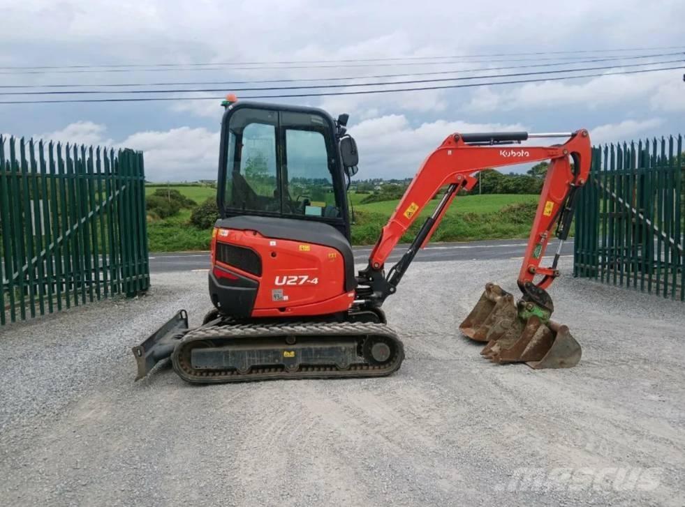 Kubota U 27-4 Minigravemaskiner