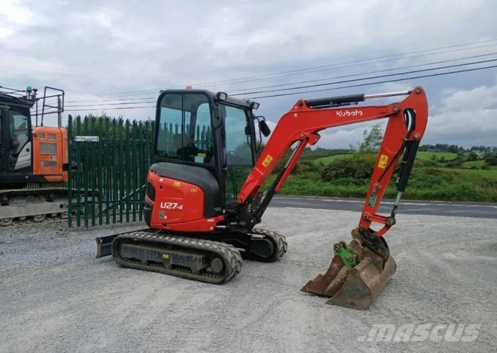 Kubota U 27-4 Minigravemaskiner