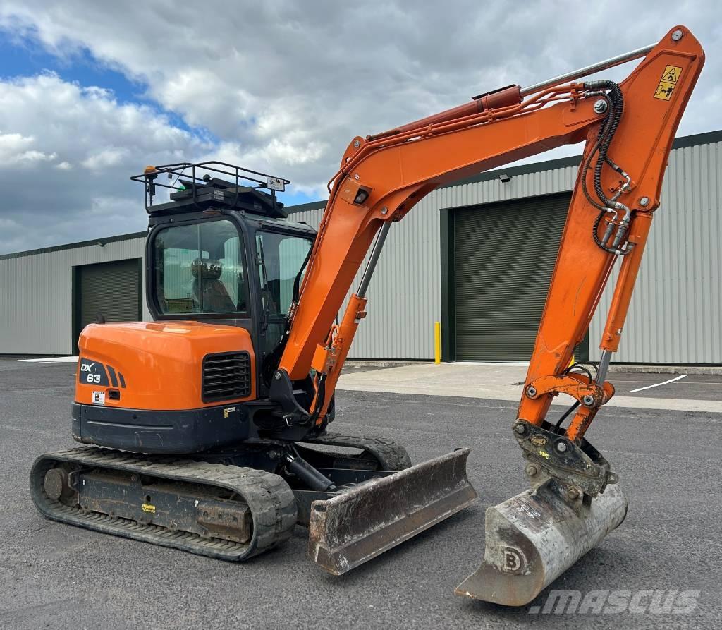 Doosan DX63-3 Gravemaskiner på larvebånd