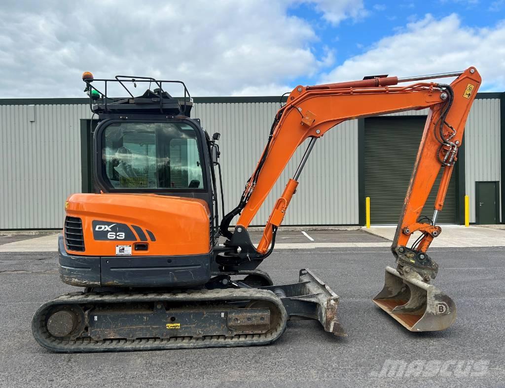 Doosan DX63-3 Gravemaskiner på larvebånd