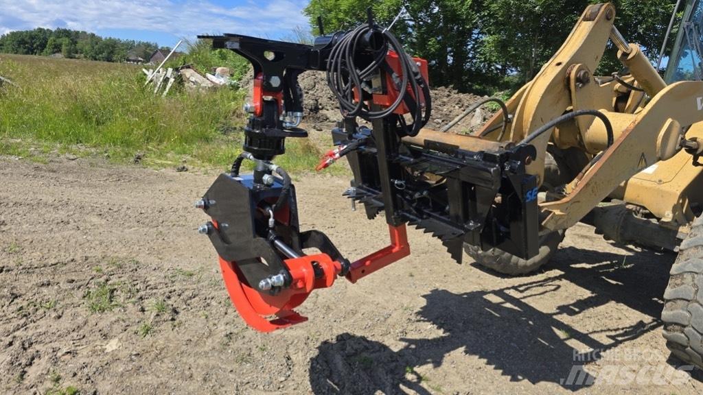  Grip med rotor Læssemaskiner på hjul