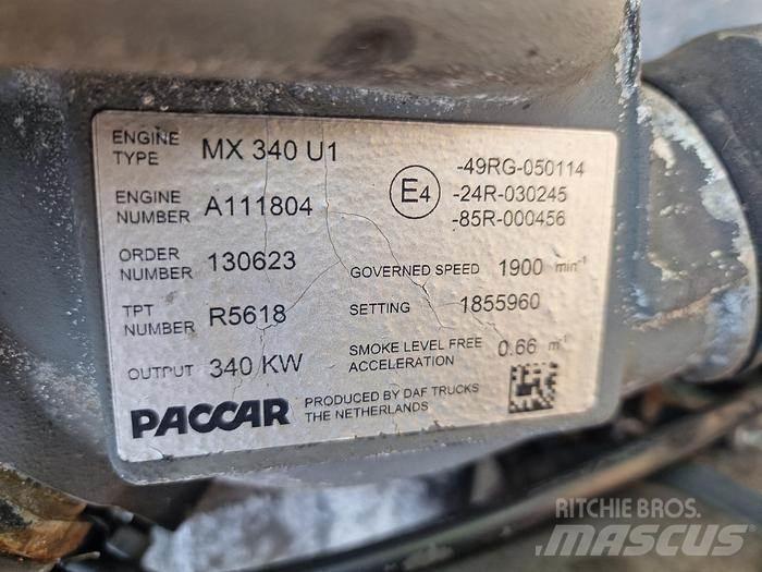 Paccar MX340.U1 Transport – Andet