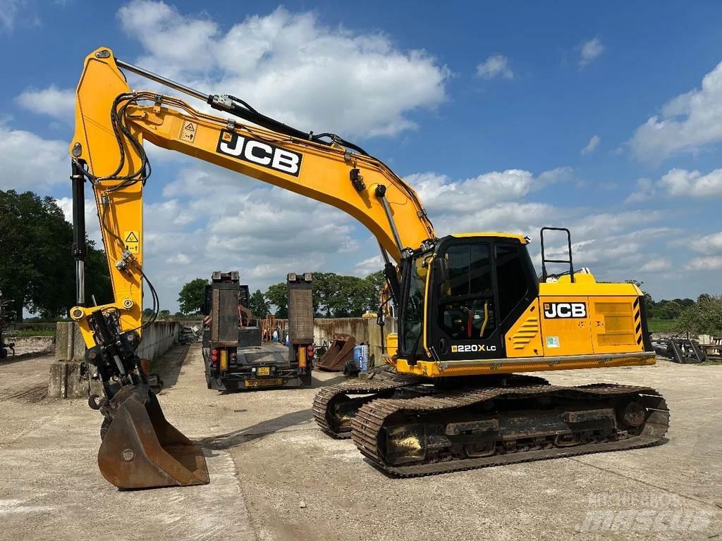 JCB 220Xlc Gravemaskiner på larvebånd
