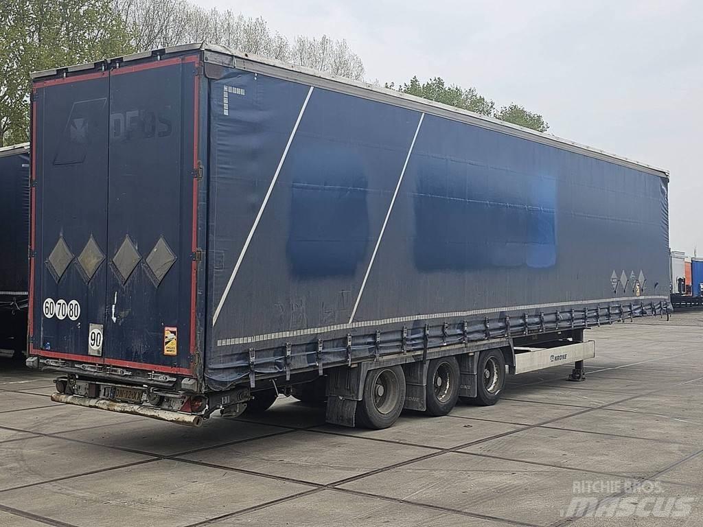 Krone N/A Semi-trailer med Gardinsider