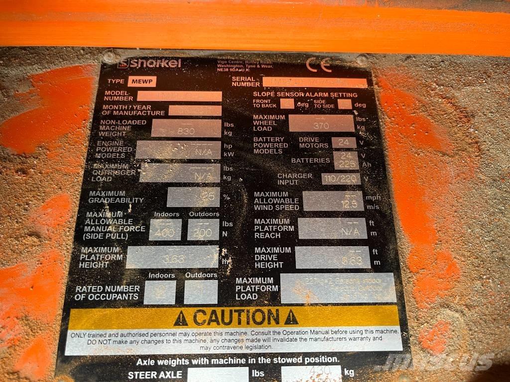 Snorkel TM 12 Søjlelifte