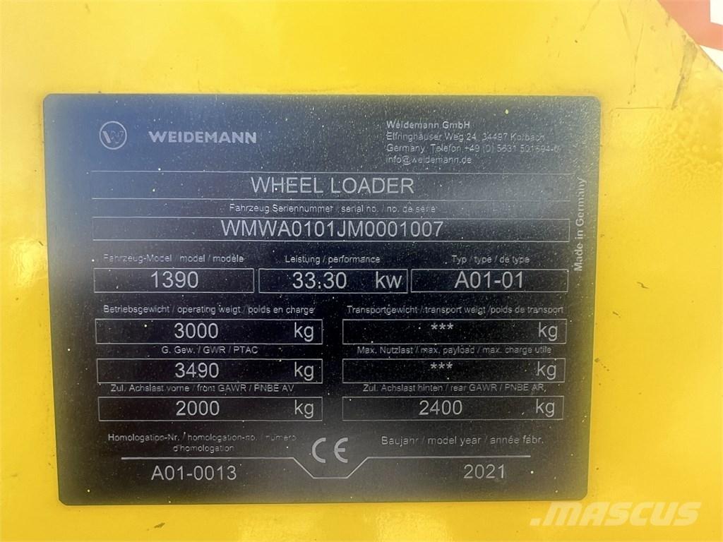 Weidemann 1390 Minilæsser - knækstyret