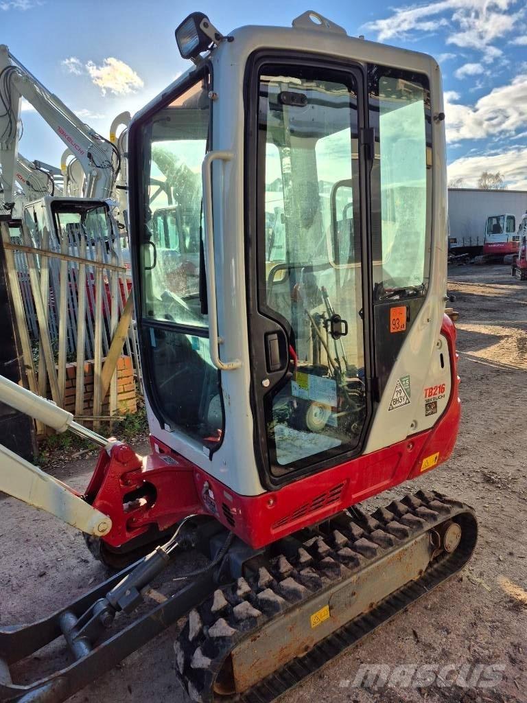 Takeuchi TB 216 Minigravemaskiner
