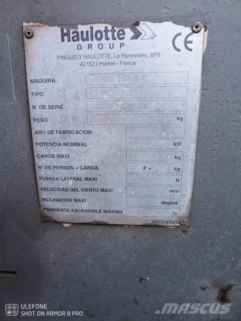 Haulotte HA 12 PX Bomlifte med knækarm