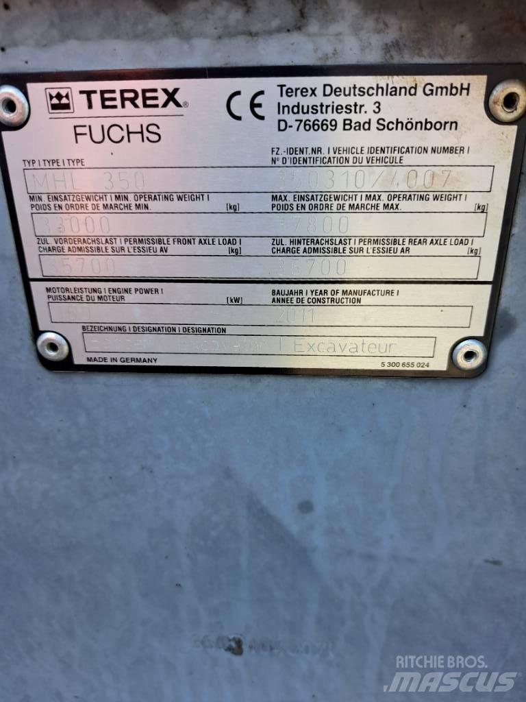 Fuchs MHL350E Materialehåndteringsmaskiner