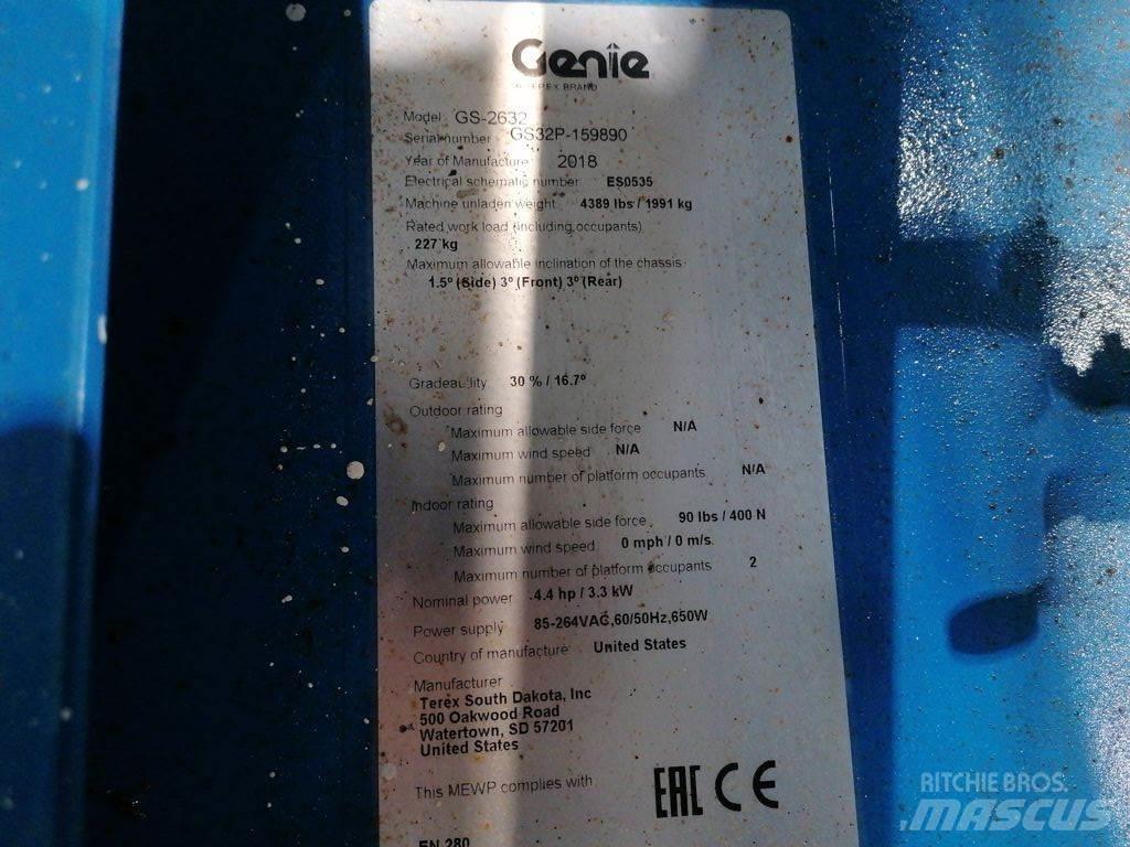 Genie GS-2632 Saxlifte