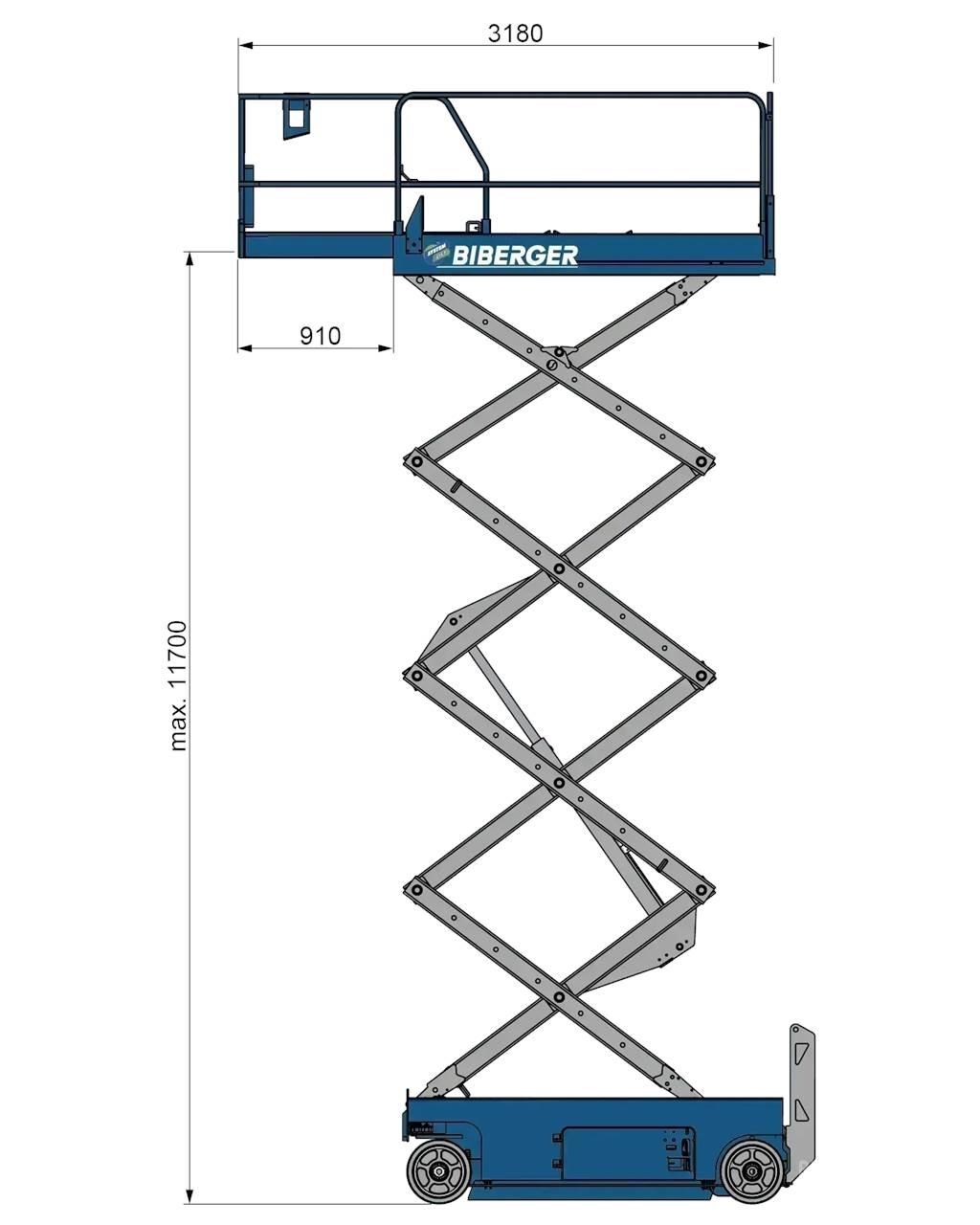 Genie GS 4047 Saxlifte