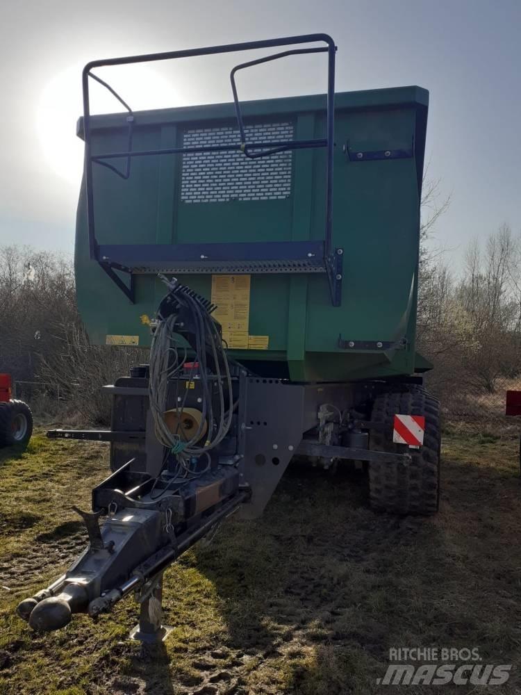 Krampe Big Body 900 Semi-trailer med lad/flatbed