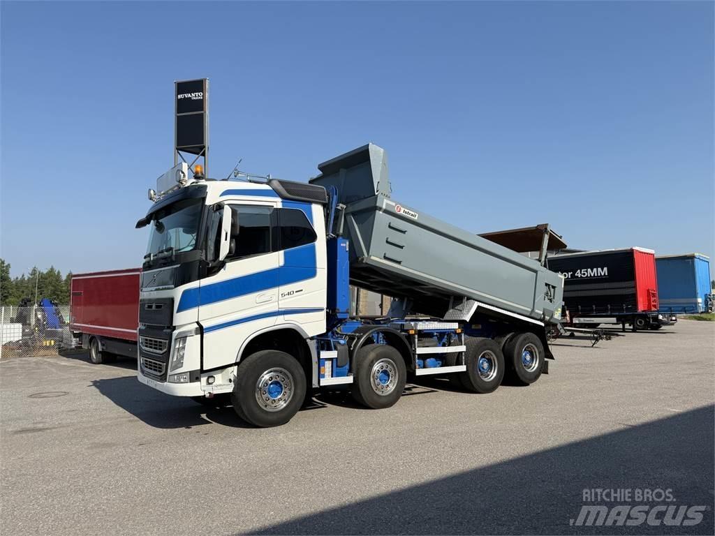 Volvo FH540 8X4 Lastbiler med tip