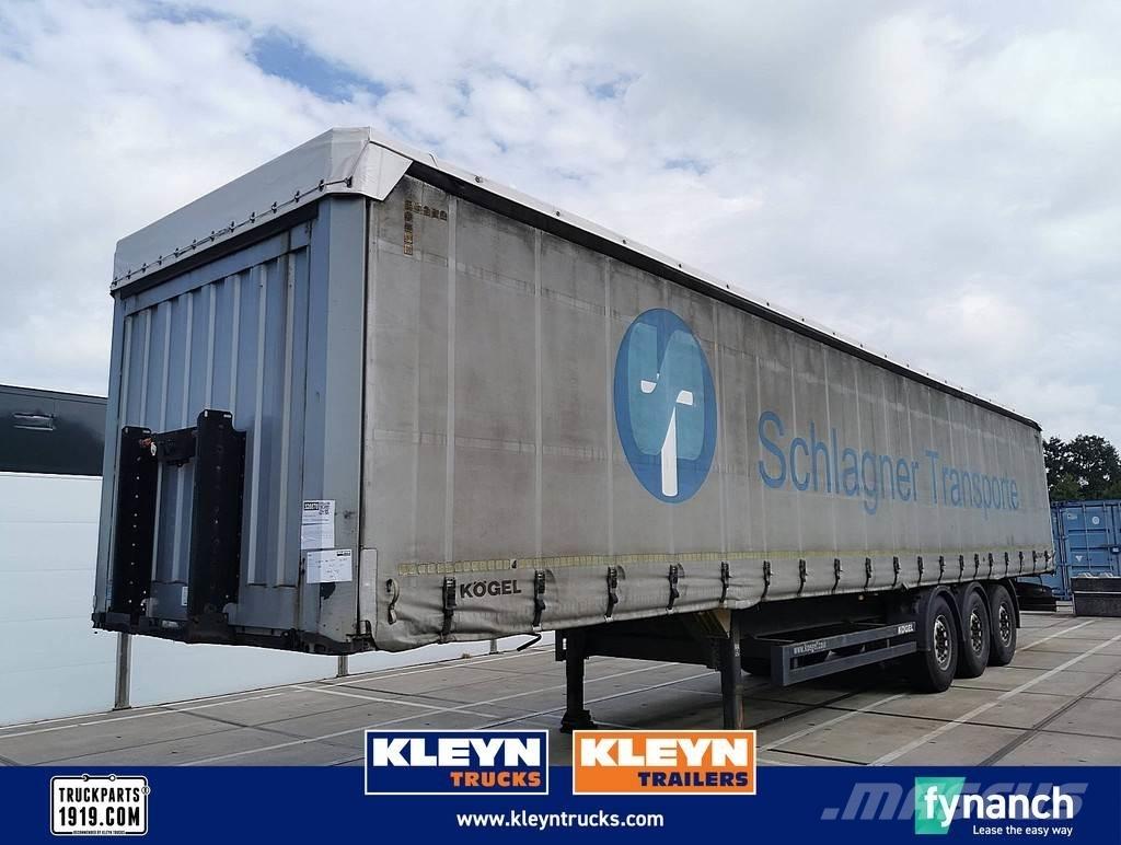 Kögel SN 24 COIL Semi-trailer med Gardinsider