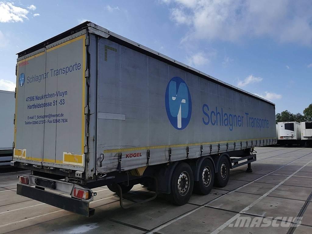 Kögel SN 24 COIL Semi-trailer med Gardinsider