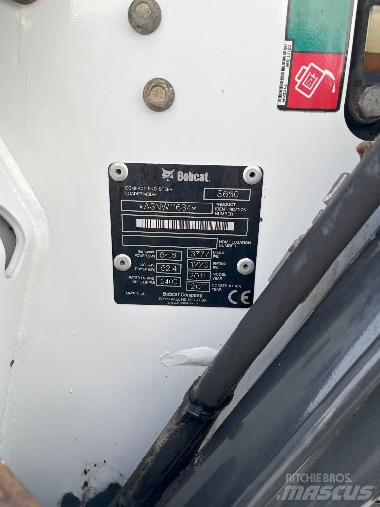 Bobcat S 650 Minilæsser - skridstyret