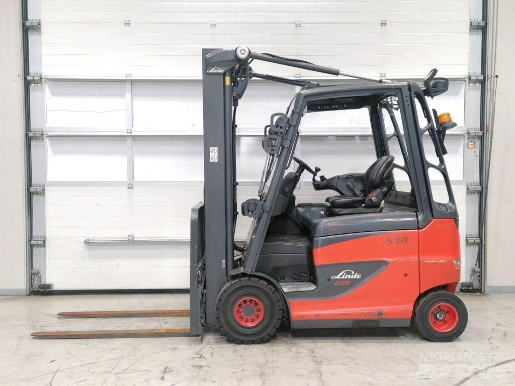 Linde E25H-01/600 El gaffeltrucks