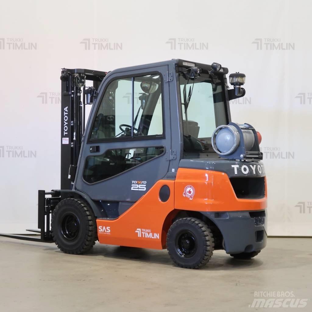 Toyota 02-8FGF25 LPG gaffeltrucks
