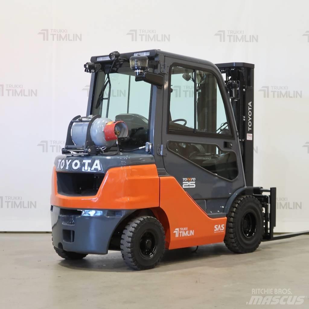 Toyota 02-8FGF25 LPG gaffeltrucks